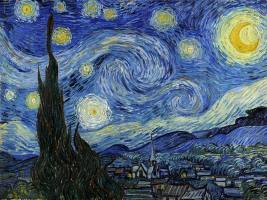 De sterrennacht post-impresionism art