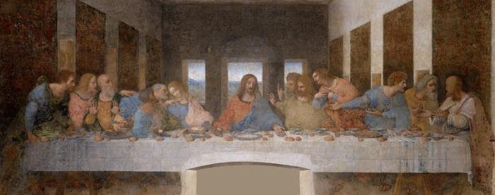 The last meal Da Vinci Renaissance art